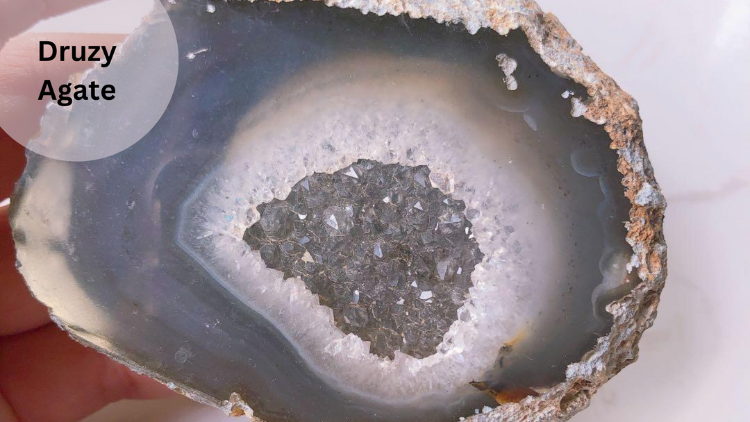 Druzy Agate for an Intuitive Mind