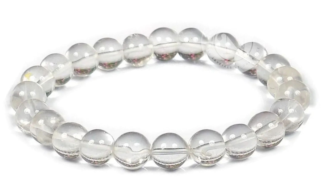 Energy Bracelet: Clear Quartz For Clearing & Purification