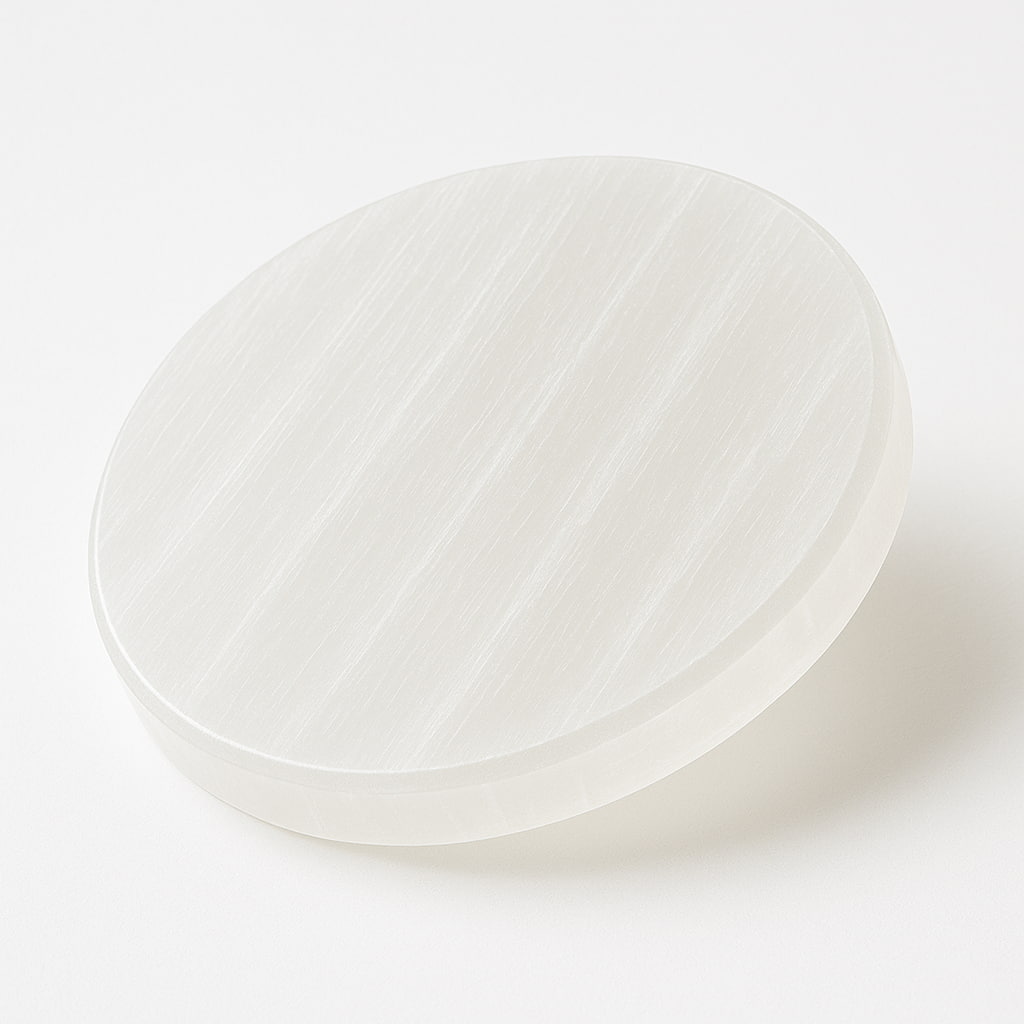 🎁 Gift — Selenite Charging Plate (₹899)